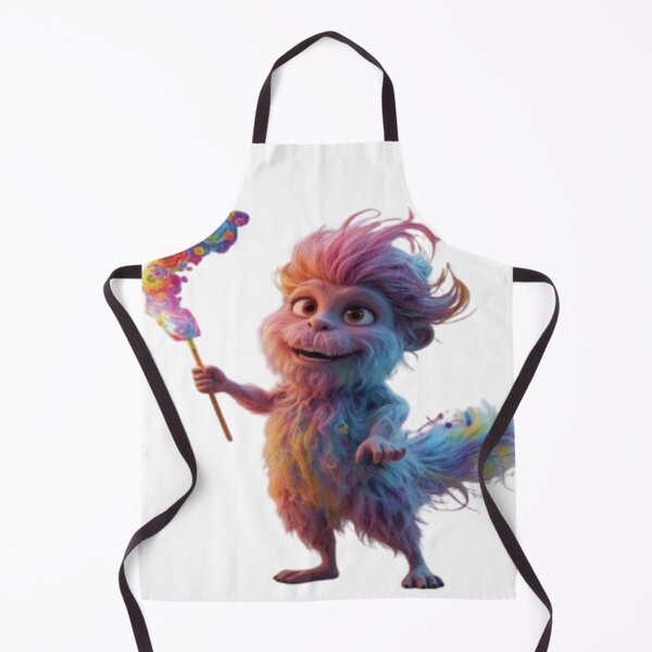 Item preview, Enchanting Thrill – Playful Beast with Colorful Wand Design designed and sold by Cristhian Almanza.