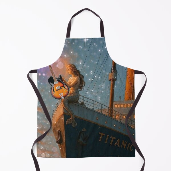 Item preview, Music Instruments into Digital Art: Guitar on the Titanic Bow Movie Cult designed and sold by QuasarDigitalSurrealism.