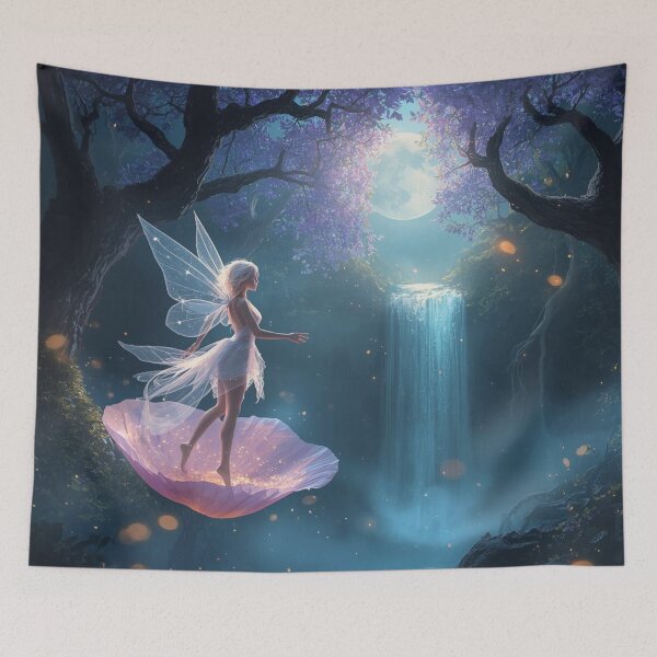 Item preview, Lunara, The Moonlit Blossom Fairy designed and sold by Oonward2021.