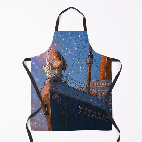 Item preview, Music Instruments into Digital Art: Sax on the Titanic Bow Movie Cult designed and sold by QuasarDigitalSurrealism.