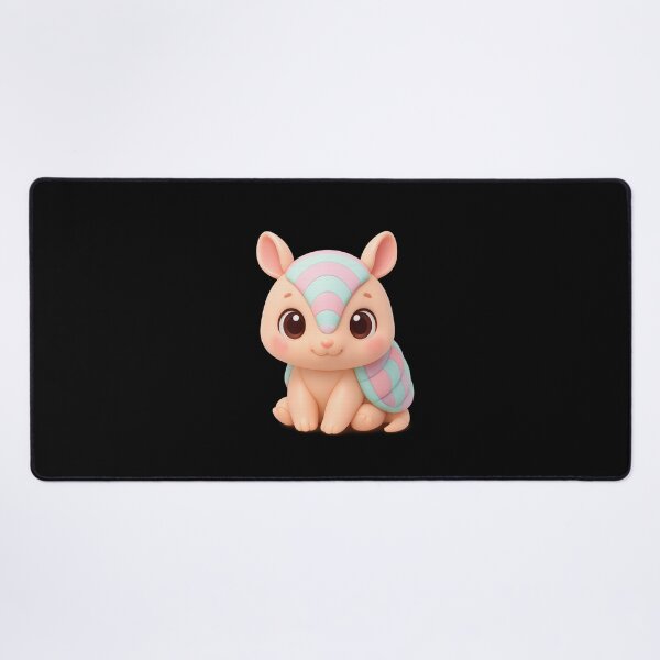 Item preview, Cute Pastel Armadillo | Kawaii Cartoon Animal Art designed and sold by Moons Studio.