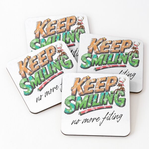 Item preview, Keep Smiling No More Filing designed and sold by SpaceOfCreation.