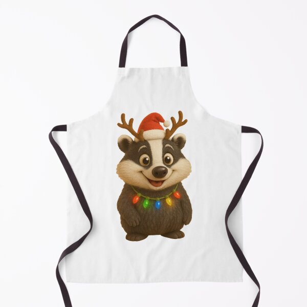 Item preview, Christmas Badger designed and sold by Sillytoe.
