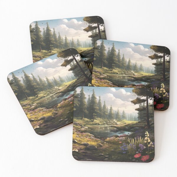 Item preview, Tranquil Forest Stream designed and sold by lapusher.