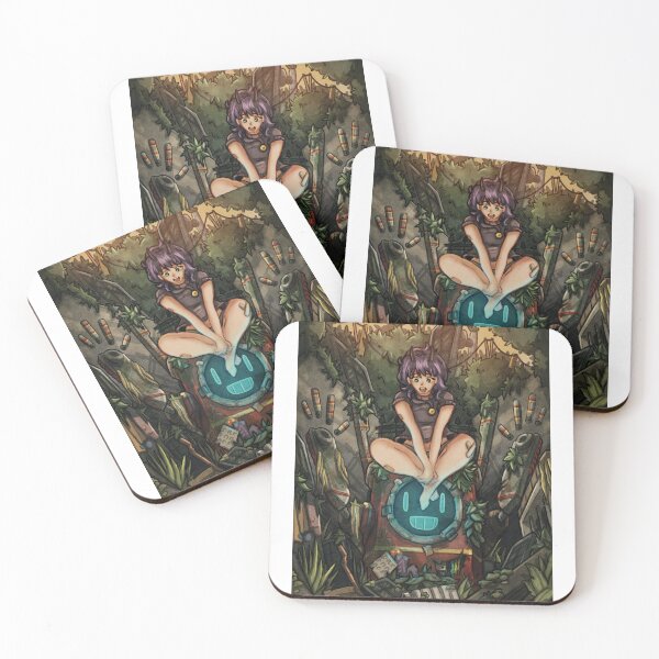 Item preview, Girl and the Smiling Robot designed and sold by lapusher.