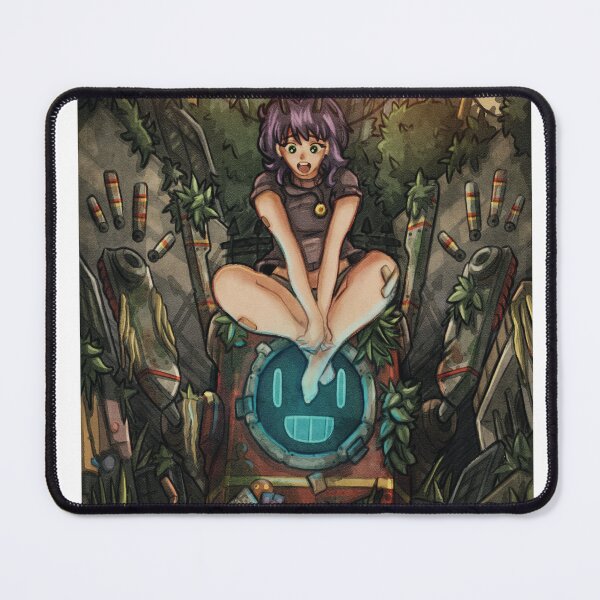 Item preview, Girl and the Smiling Robot designed and sold by lapusher.