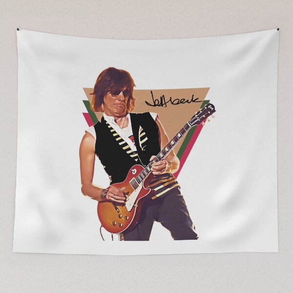 Item preview, jeff beck guitarist legend - vintage style 1 designed and sold by MAX MILLER.