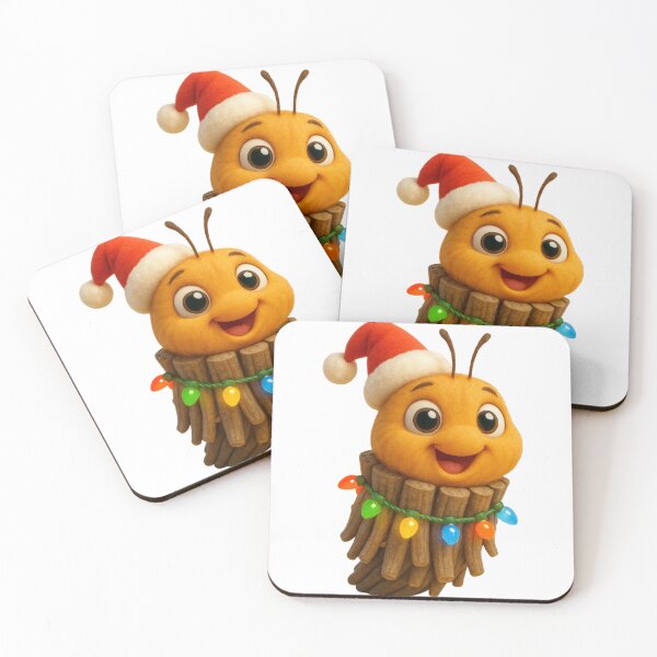 Item preview, Christmas Bagworm Moth Caterpillar designed and sold by Sillytoe.