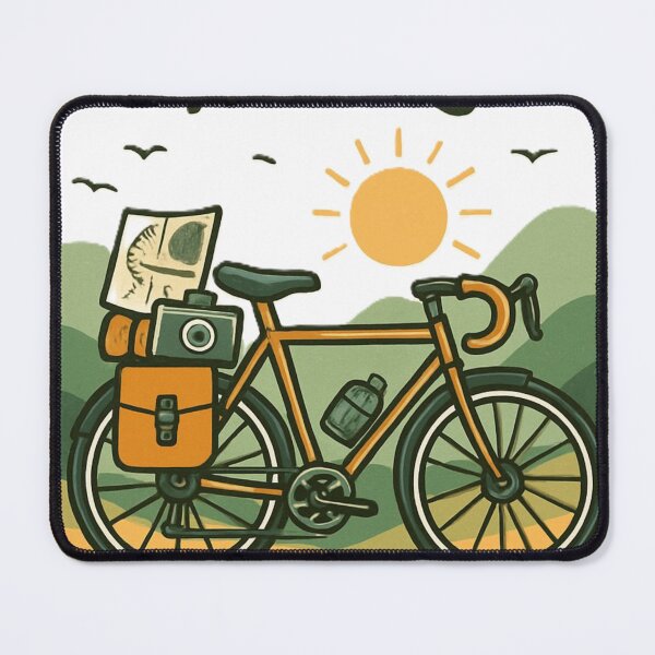 Item preview, Bicycle Adventure - Ride your journey designed and sold by GUNAPRIYAA.