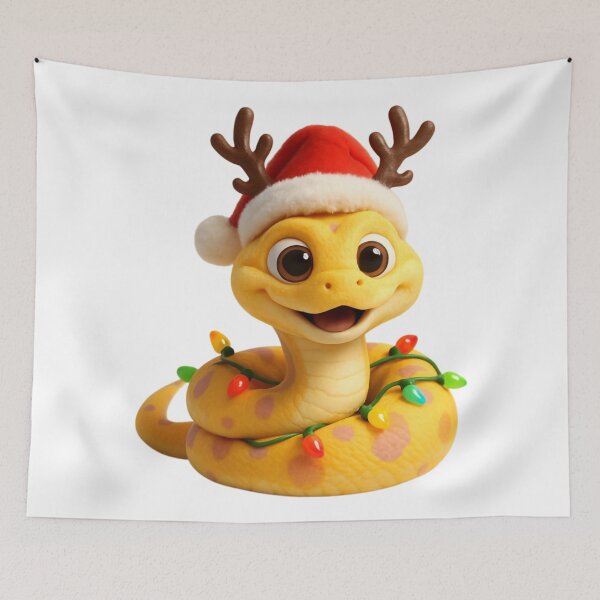 Item preview, Christmas Banana Ball Python designed and sold by Sillytoe.