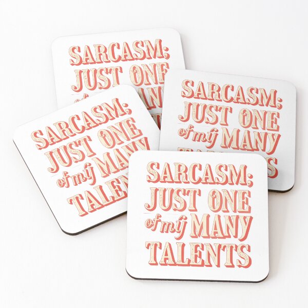 Item preview, Sarcasm: Just One of My Many Talents | Funny Retro Quote Design designed and sold by Tucker-Art.