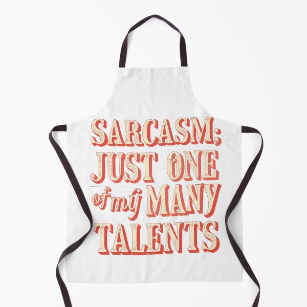Item preview, Sarcasm: Just One of My Many Talents | Funny Retro Quote Design designed and sold by Tucker-Art.