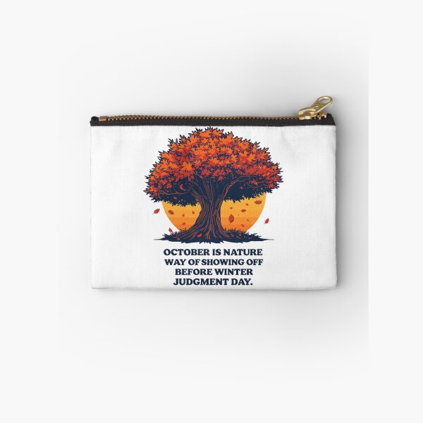 Item preview, October Showoff: Vibrant Autumn Tree Illustration Before Winter designed and sold by Tucker-Art.