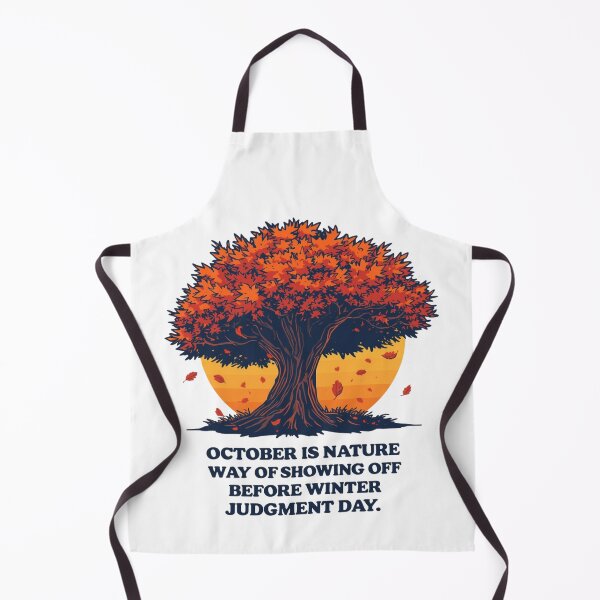 Item preview, October Showoff: Vibrant Autumn Tree Illustration Before Winter designed and sold by Tucker-Art.