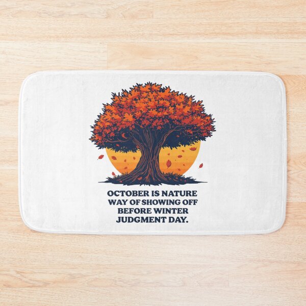 Item preview, October Showoff: Vibrant Autumn Tree Illustration Before Winter designed and sold by Tucker-Art.