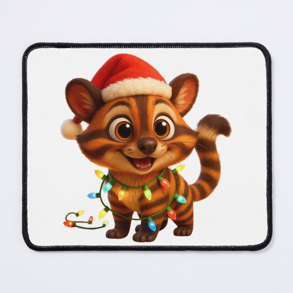 Item preview, Christmas Banded Palm Civet designed and sold by Sillytoe.