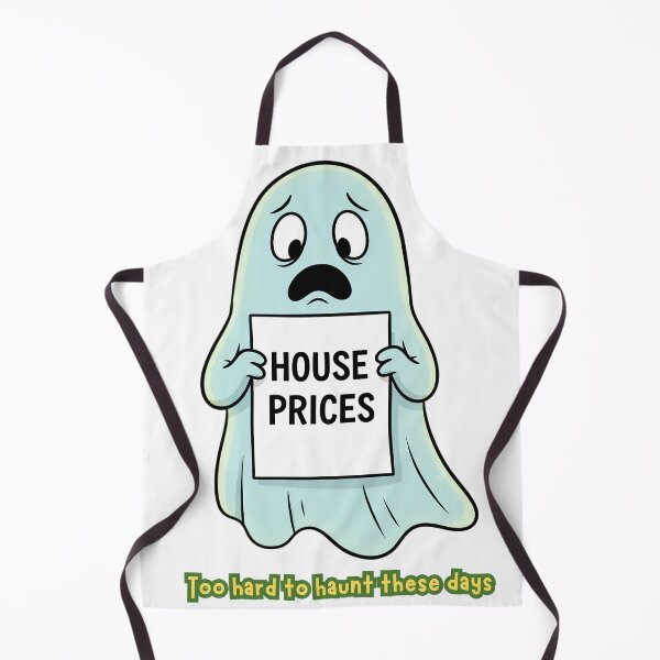 Item preview, Funny Ghost Meme About House Prices designed and sold by Pets & Memes & Stuff.