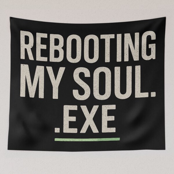 Item preview, Rebooting My Soul.exe Gen Z designed and sold by Achily.