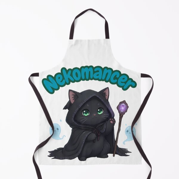 Item preview, Nekomancer – Cute Cat Necromancer designed and sold by Pets & Memes & Stuff.