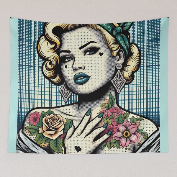 Item preview, Hollywood Pinup- Heart Broken designed and sold by williamlharvey.