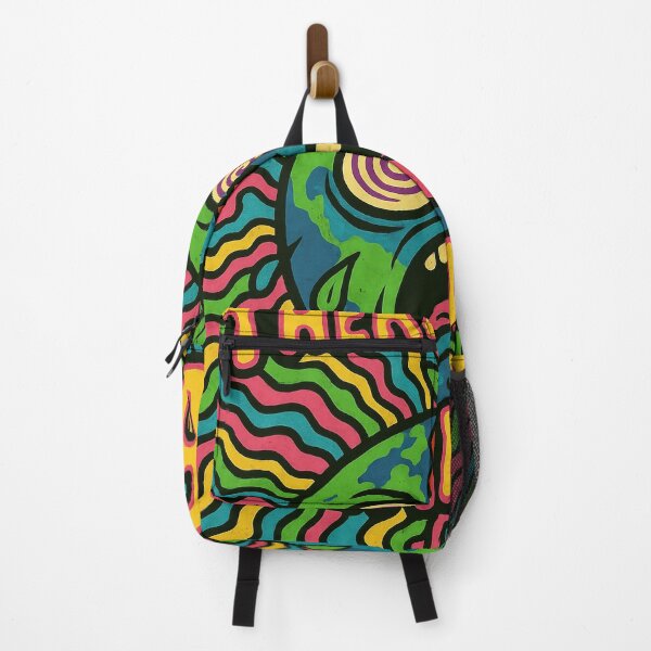 Item preview, There Isn’t Planet B Retro Psychedelic Poster – Trippy Climate Activism Art designed and sold by GREEN6437.