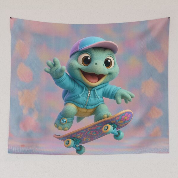 Item preview, Skater Turtle designed and sold by Sillytoe.