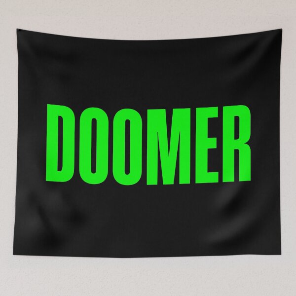 Item preview, Doomer, Green Bold designed and sold by Memes N Lore .