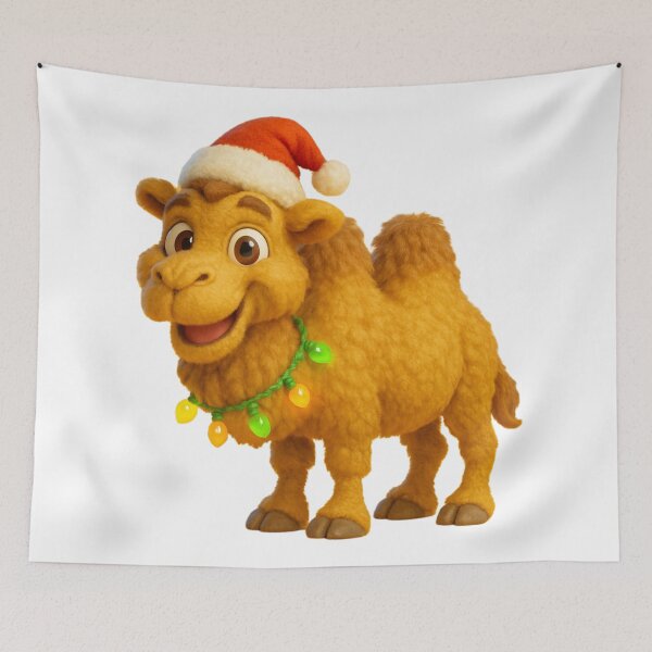 Item preview, Christmas Bactrian Camel designed and sold by Sillytoe.