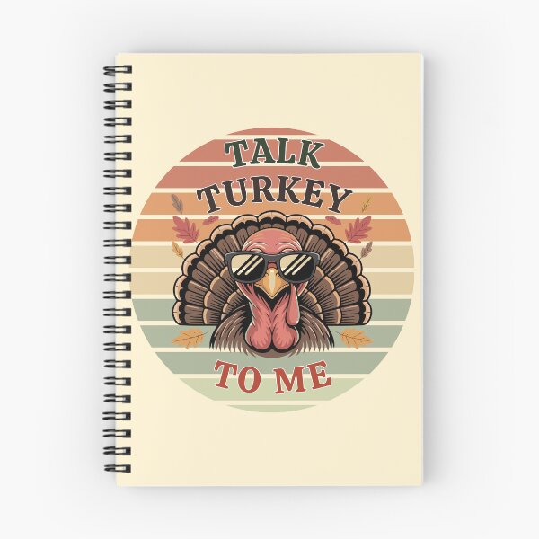 Item preview, Talk Turkey To Me - Funny Thanksgiving Design designed and sold by TherezaDesign.