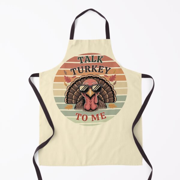 Item preview, Talk Turkey To Me - Funny Thanksgiving Design designed and sold by TherezaDesign.