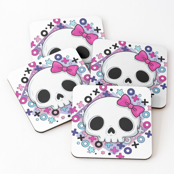 Item preview, Cute Skull XOXO  designed and sold by Mad-Seal-Tees.