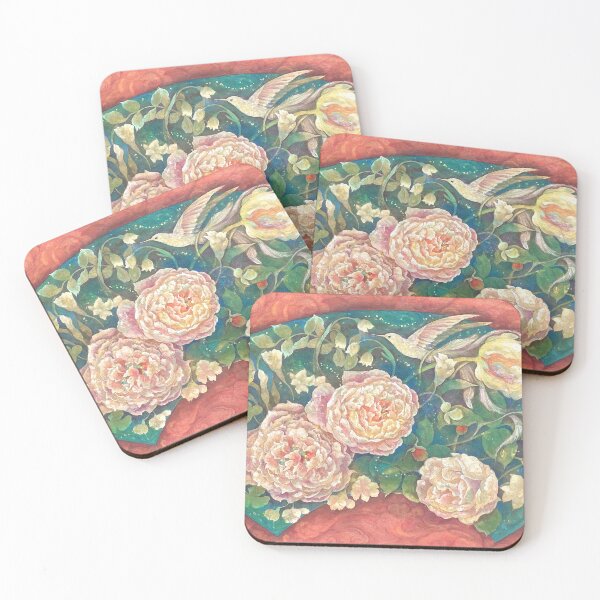 Item preview, Inishie Bouquet: Antique Rose Fan designed and sold by nakaitomoko.