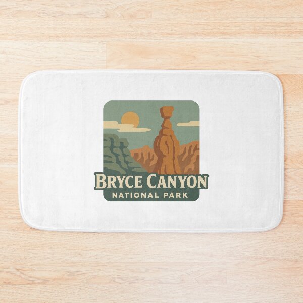 Item preview, Bryce Canyon National Park Retro Design designed and sold by Vendeloc.