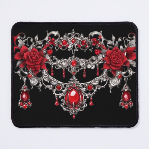 Item preview, Crimson Rococo Collar designed and sold by Antik by Schulz.