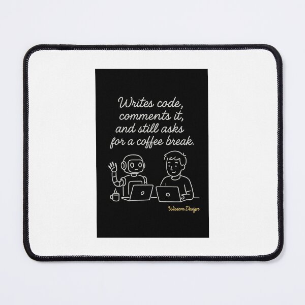 Item preview, “When GitHub Solves It Before You Do — Developer Humor by Wissom designed and sold by Wissom design .