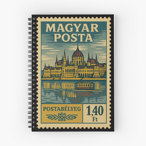 Item preview, Vintage Hungarian Postage Stamp – Budapest Parliament designed and sold by Travellerz.