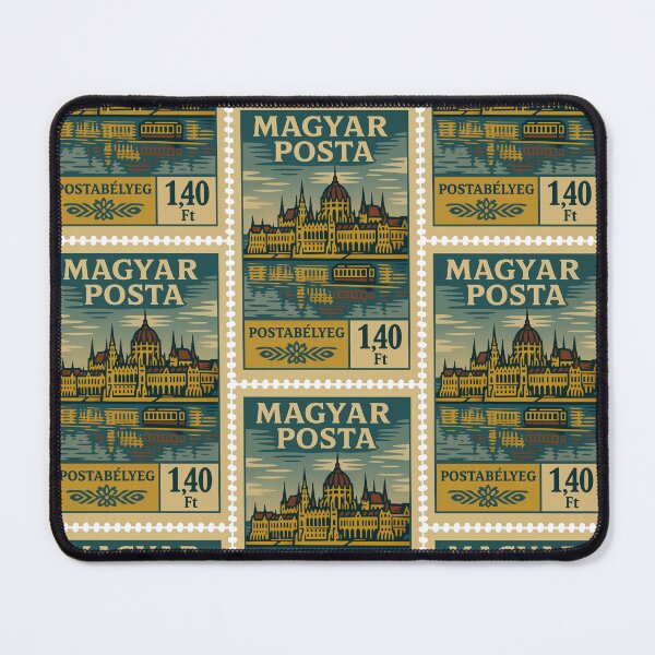 Item preview, Vintage Hungarian Postage Stamp – Budapest Parliament designed and sold by Travellerz.