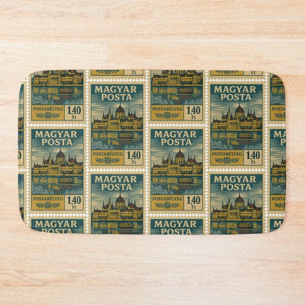 Item preview, Vintage Hungarian Postage Stamp – Budapest Parliament designed and sold by Travellerz.
