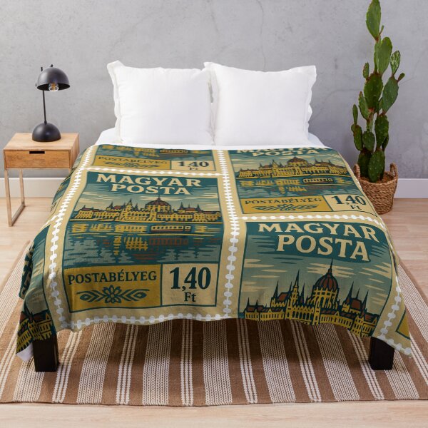 Item preview, Vintage Hungarian Postage Stamp – Budapest Parliament designed and sold by Travellerz.