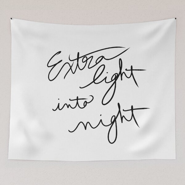 Item preview, Extra Light into Night designed and sold by abeink.
