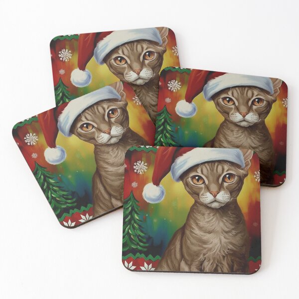 Item preview, Ugly Sweater - Marley The Manx Cat – Festive Christmas Kitty Art designed and sold by Art's Diner.