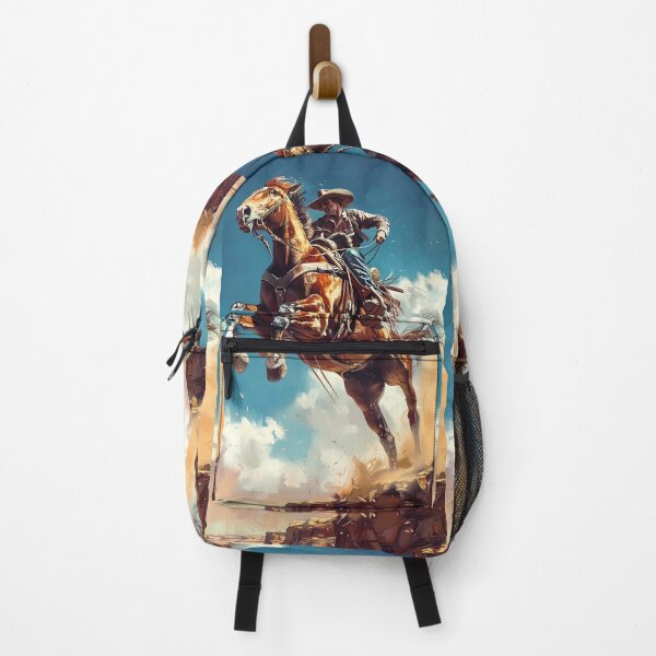 Item preview, Wild Western Rider – High-Speed Cowboy & Horse Action Art designed and sold by Artistic canvas store.