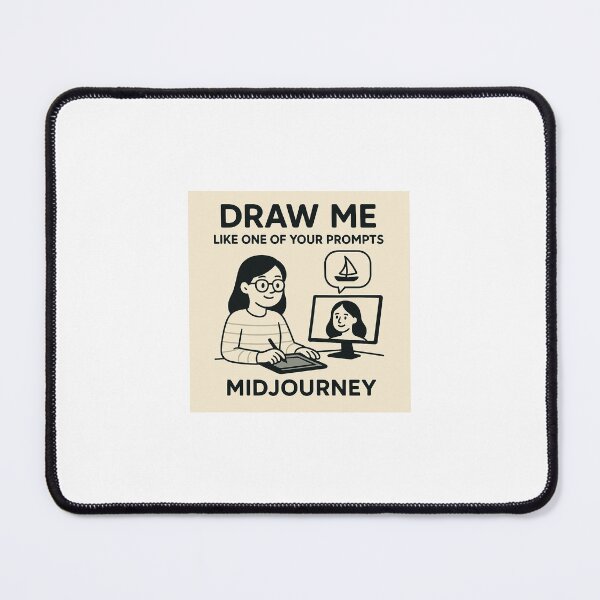 Item preview, Draw Me Like One of Your Prompts — AI Art Humor by Wissom designed and sold by Wissom design .