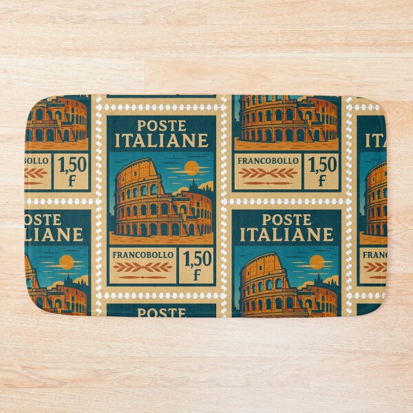Item preview, Vintage Italian Postage Stamp – Colosseum of Rome designed and sold by Travellerz.