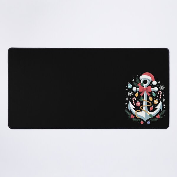 Item preview, Christmas Anchor Lights Nautical Holiday Decor Design designed and sold by MagicSD Designs.