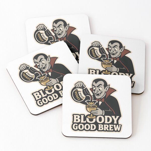 Item preview, Bloody Good Brew — Vampire Coffee Night Roast designed and sold by Cheerioza.