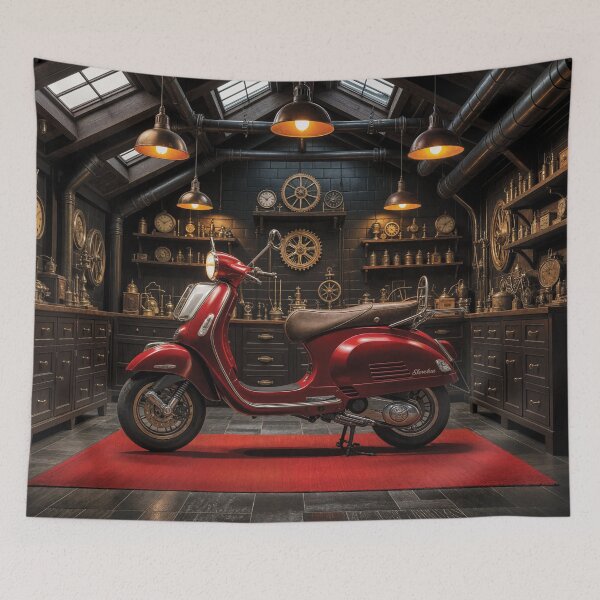 Item preview, Another Red Moped Scooter designed and sold by Random Designs.