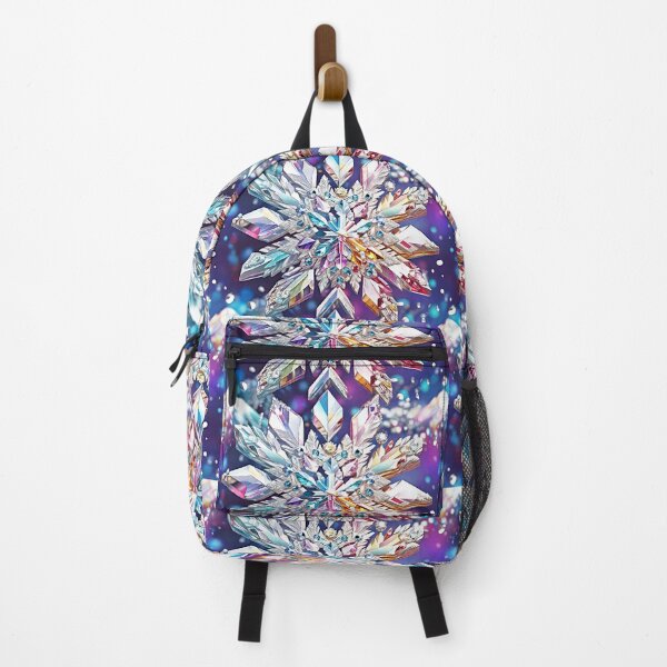Item preview, Crystal-Inspired Artistic Snowflakes Vibrantly Colorful Designs designed and sold by DEC02.
