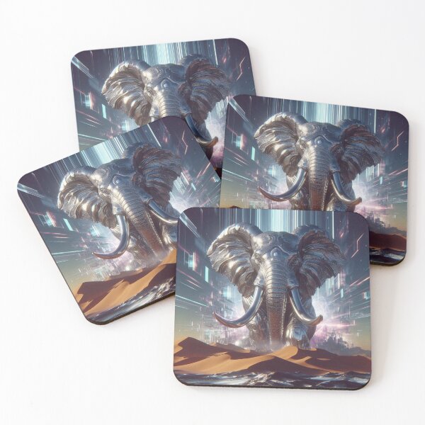 Item preview, Chrome Elephant Entity designed and sold by DreamArt Creations.