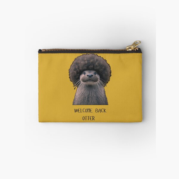 Item preview, Welcome Back Otter With Afro and Big Mustache Retro 70s TV Humor For Animal Lovers designed and sold by MakersFolly.